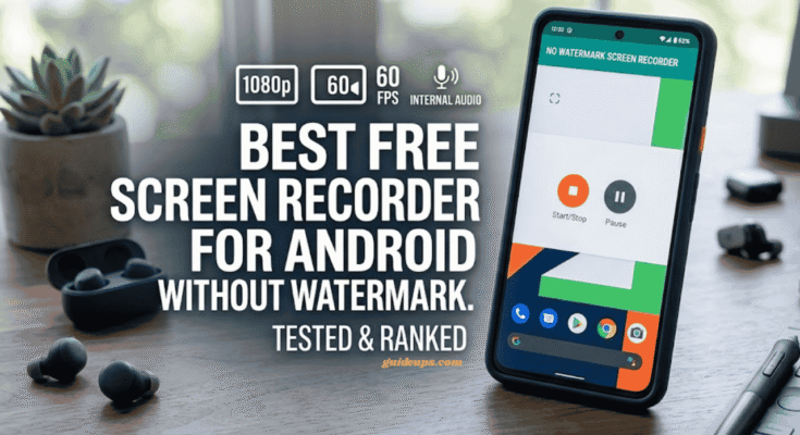 Best Free Screen Recorder for Android Without Watermark