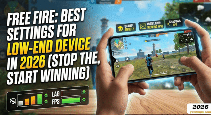 Free Fire Best Settings for Low-End Device in 2026 (Stop the Lag, Start Winning) 1 Free Fire Best Settings for Low-End Device in 2026